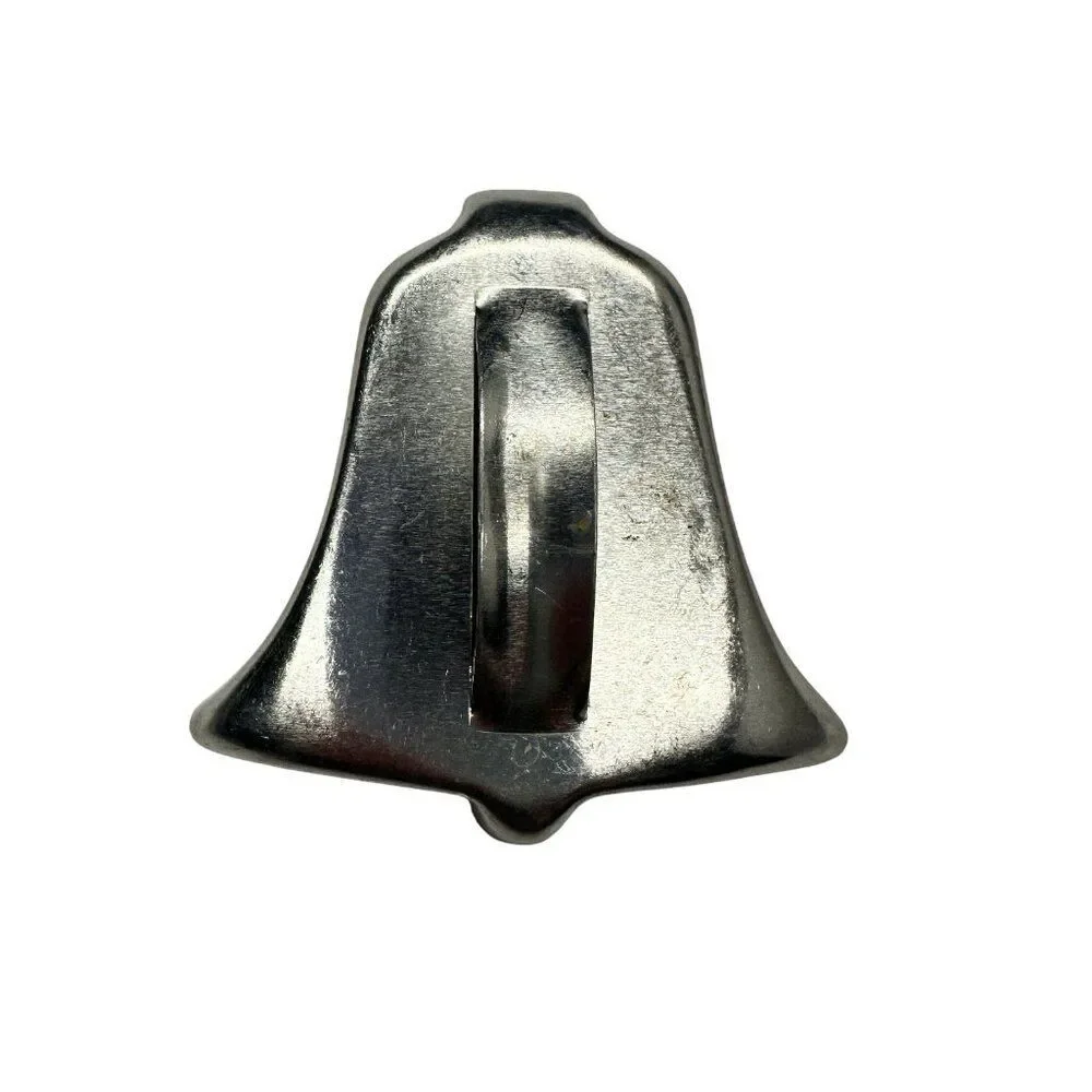 Silver Metal Cookie Cutters (Set of 5)